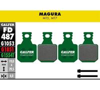 Galfer Disc Brake Pads for Magura MT Series MT5 MT7 - FD487 G1554T Pro Green
