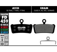 GALFER Bike Standard Brake Pads SRAM Guide/AVID XO TRAI, Unisex Children, Black, Standard