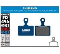 Galfer Disk Brake Pads For Shimano Ultegra 105 FD496 G1455 - Road Gravel Blue