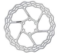 Galfer Wave Fixed 6b System Brake Disc Silver 160 mm 160 mm Silver