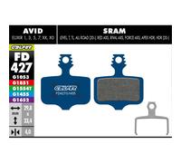 Galfer Fd427g1455 Avid/elixir/sram X Series Force Disc Brake Pads 60 Units One Size Black