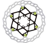 Galfer Floating Wave 6-Bolt 2mm Rotor - 180mm & 203mm Sizes Green 180 mm