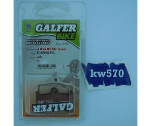 Galfer - Pair of brake pads for Hope Mono V4 FD466 Standard G1053/Advanced G1851
