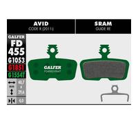 AVID Brake Pads - fd455 green green