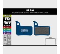 Galfer Road Disc Brake Pad - Blue / SRAM - Red / Force / Rival / Level TLM & Ultimate