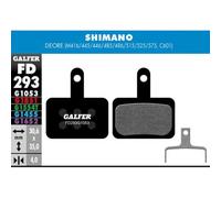 Galfer Shimano Deore Pro Brake Disc Brake Pads One Size Black