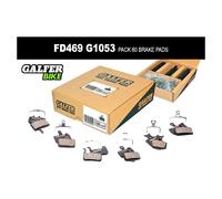 Galfer Sram Red 22/level Standard Disc Brake Pads 60 Units One Size Black
