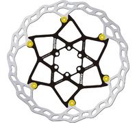 Galfer Wave Floating 6 Bolt Disc Brake Rotor Gold Pins