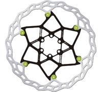 Galfer Wave Floating 6 Bolt Disc Brake Rotor Green Pins