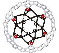 Galfer Wave Floating Disc Rotor - 6 Bolt - 180 x 2.0mm - Red Pins NEW