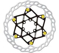 Galfer Wave Floating Disc Rotor 6 Bolt - All Colours MTB 180 203mm 2mm Thick