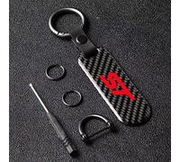 GALGAN Car Key Rings Unisex Keyring for Ford ST Fusion Everest Escape Explorer Edge Mondeo Focus Ecosport Fiesta Kuga Gifts Keychain Car Accessories,Black