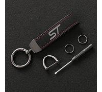 GALGAN Car Key Rings Unisex Keyring for Ford ST Fusion Everest Escape Explorer Edge Mondeo Focus Ecosport Fiesta Kuga Gifts Keychain Car Accessories,Black
