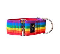 Galguita Amelie 0634438563914 Rainbow Dog Collar, M