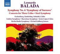 Leonardo Balada – Symphony No. 6 'Symphony of Sorrows' – Galicia/Barcelona SO, Lopez – CD (Naxos)