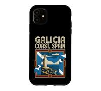 Galicia Coast Flag Spain Lighthouse Travel Graphic Case for iPhone 11