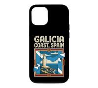 Galicia Coast Flag Spain Lighthouse Travel Graphic Case for iPhone 12/12 Pro