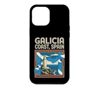 Galicia Coast Flag Spain Lighthouse Travel Graphic Case for iPhone 12 Pro Max