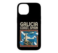 Galicia Coast Flag Spain Lighthouse Travel Graphic Case for iPhone 14