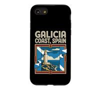 Galicia Coast Flag Spain Lighthouse Travel Graphic Case for iPhone SE (2020) / 7/8