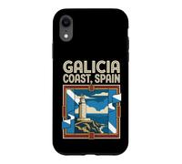 Galicia Coast Flag Spain Lighthouse Travel Graphic Case for iPhone XR