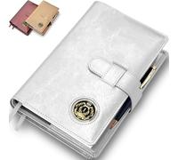 GALILEO® Double AA Big Book Cover & 12 Steps & 12 Traditions | Medallion Holder | AA Gift | Alcoholics Anonymous (Silver)