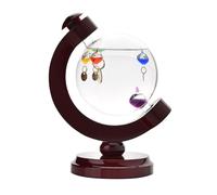 Galileo Thermometer Globe Style - 16cm Multi Col 5 bulb