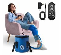 GALINAND Ice Machine for Knee After Surgery 2.0, Portable Cold Therapy Machine for Knee Replacement, Ice Therapy for Post Surgery, Cryotherapy System, Ice Compression Pack Wrap for Injuries Recovery