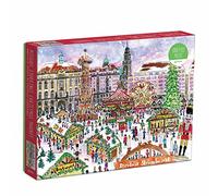 Galison 9780735366763 Michael Storrings Christmas Market 1000 Piece Puzzle, Dresden