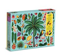 Galison 9780735370494 Tropics 1000 Puzzle with Shaped Pieces