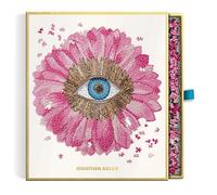 Galison 9780735371477 Jonathan Adler Petals 750 Piece Shaped Puzzle, Pink, Gold