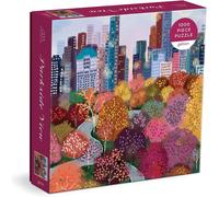 Galison 9780735371682 Parkside View Jigsaw Puzzle, Multicoloured, 1000 Pieces