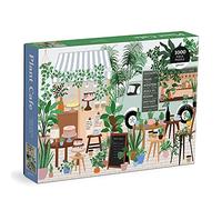 Galison 9780735371903 Plant Café Jigsaw Puzzle, Multicoloured, 1000 Pieces