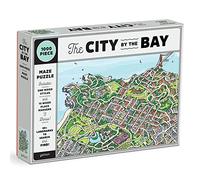 Galison 9780735372009 The City by The Bay 1000 Piece Maze Puzzle