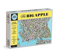 Galison 9780735372023 The Big Apple 1000 Piece Maze Puzzle