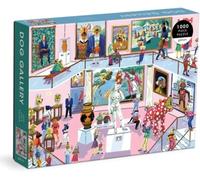 Galison 9780735372238 Dog Gallery 1000 Piece Puzzle, Multicoloured