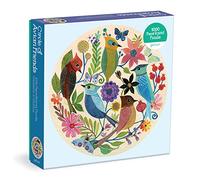 Galison 9780735373150 Circle of Avian Friends Jigsaw Puzzle, 1000