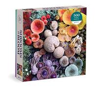 Galison 9780735374959 Shrooms in Bloom Jigsaw Puzzle, Multicoloured, 500 Pieces