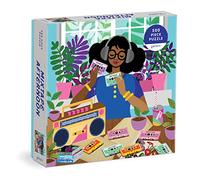 Galison 9780735375703 Mixtape Afternoon Jigsaw Puzzle, Multicoloured, 500 Pieces