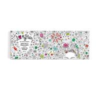 Galison 9780735375789 Andrea Pippins Flowers In Your Hair Colour-in Jigsaw Puzzle, Multicoloured, 1000 Pieces