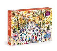 Galison Jigsaw Puzzle Michael Storrings Fall in Central Park 1000-Piece Multicoloured