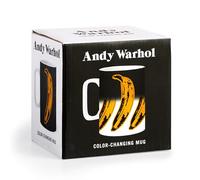 Galison Andy Warhol - Banana Color Changing Ceramic Mug