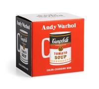 Galison Andy Warhol - Soup Can Color Changing Ceramic Mug