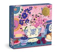 Galison Art Of The Table - 500 Piece Joy Laforme Jigsaw Puzzle Featuring Beautiful Artwork Of Figs And Violets In A Still Life Setting