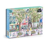 Galison Cats In City Gardens - 1000 Piece Michael Storrings Jigsaw Puzzle Featuring Beautiful Artwork Of Cats In The City Garden
