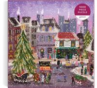 Galison Christmas Square, Joy Laforme Jigsaw Puzzle (1000 Pieces)