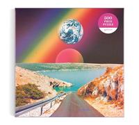 Galison Cosmic Rainbow - 1000 Piece Puzzle Featuring Prisms Other Worldly Combinations Of Earth Sea And Cosmos