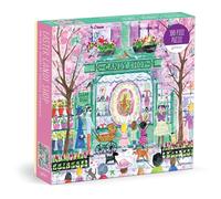 Galison Easter Candy Shop - 500 Piece Michael Storrings Jigsaw Puzzle Featuring Beautiful Artwork Of An Easter Candy Confectionery