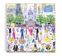 Galison Easter Parade - 500 Piece Michael Storrings Puzzle Featuring The Joy And Energy Of A Springtime Easter Parade