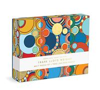 Galison Frank Lloyd Wright Imperial Hotel Multi Puzzle Set from Galison - Includes Three 250 Piece Puzzles, Iconic Artwork from Frank Lloyd Wright, Thick and Sturdy Pieces, Fun Family Activity!